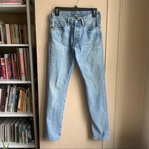 Levi’s 501 S Light Wash Denim Jeans